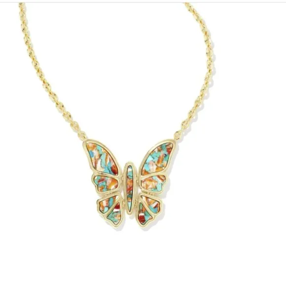 Kendra Scott | Ember Butterfly Statement Necklace - Picture 14 of 15